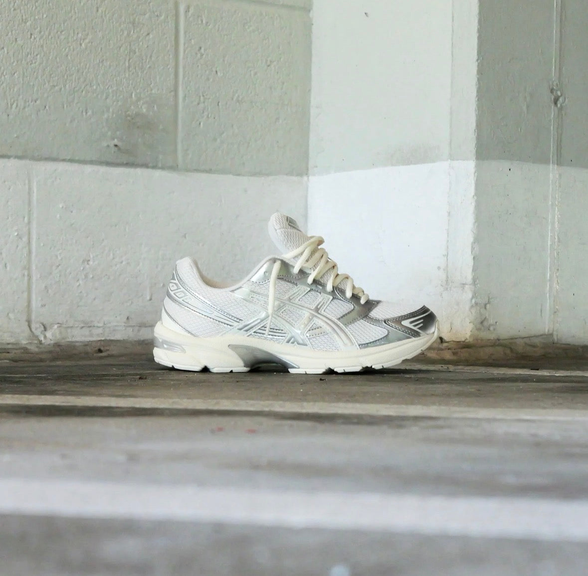 Mens Asics Gel-1130 “Holiday Pack” (Cream/Pure Silver)