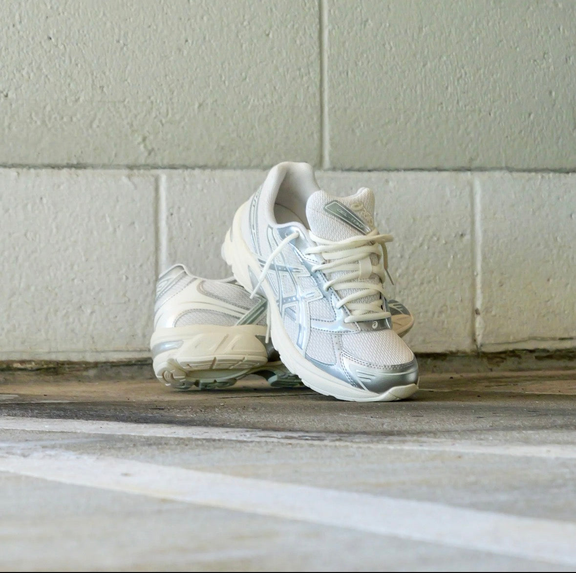 Mens Asics Gel-1130 “Holiday Pack” (Cream/Pure Silver)